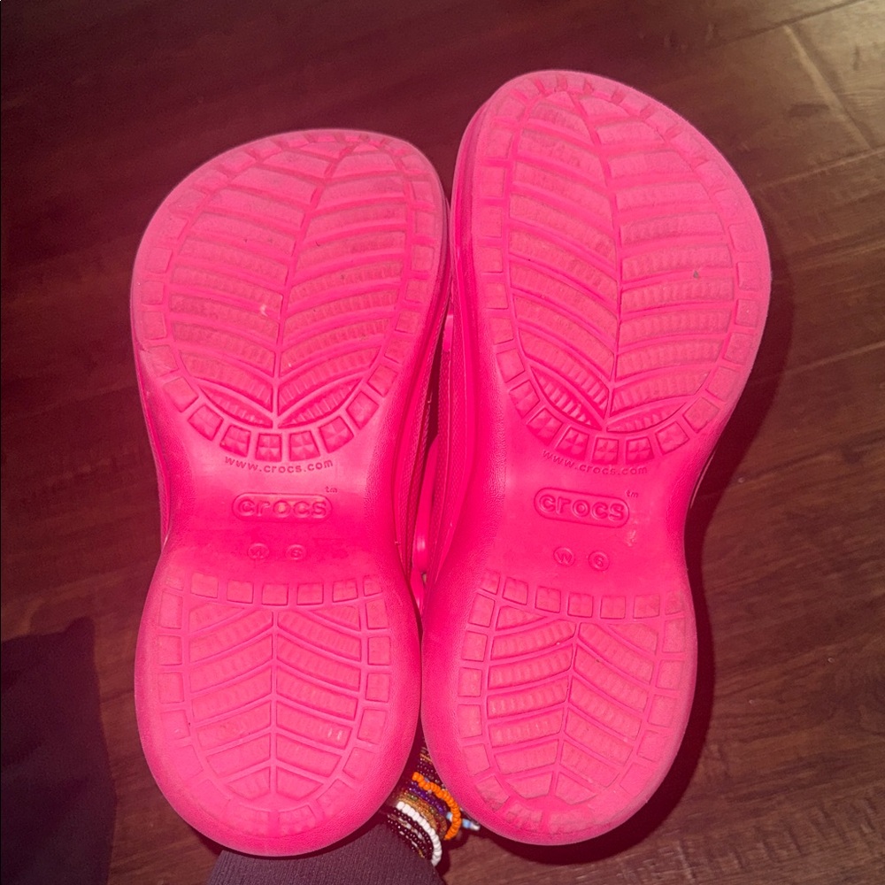 Pink Crocs Clogs - Picture 3 of 5
